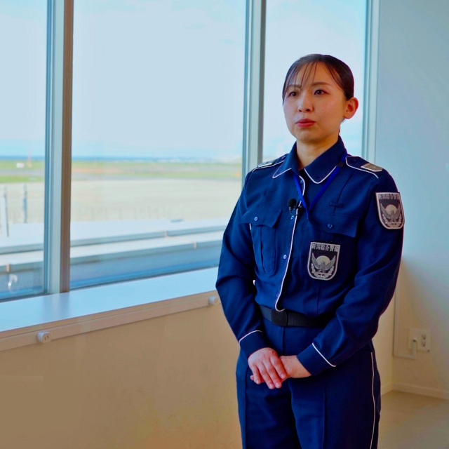 保安検査業務 冨山さん