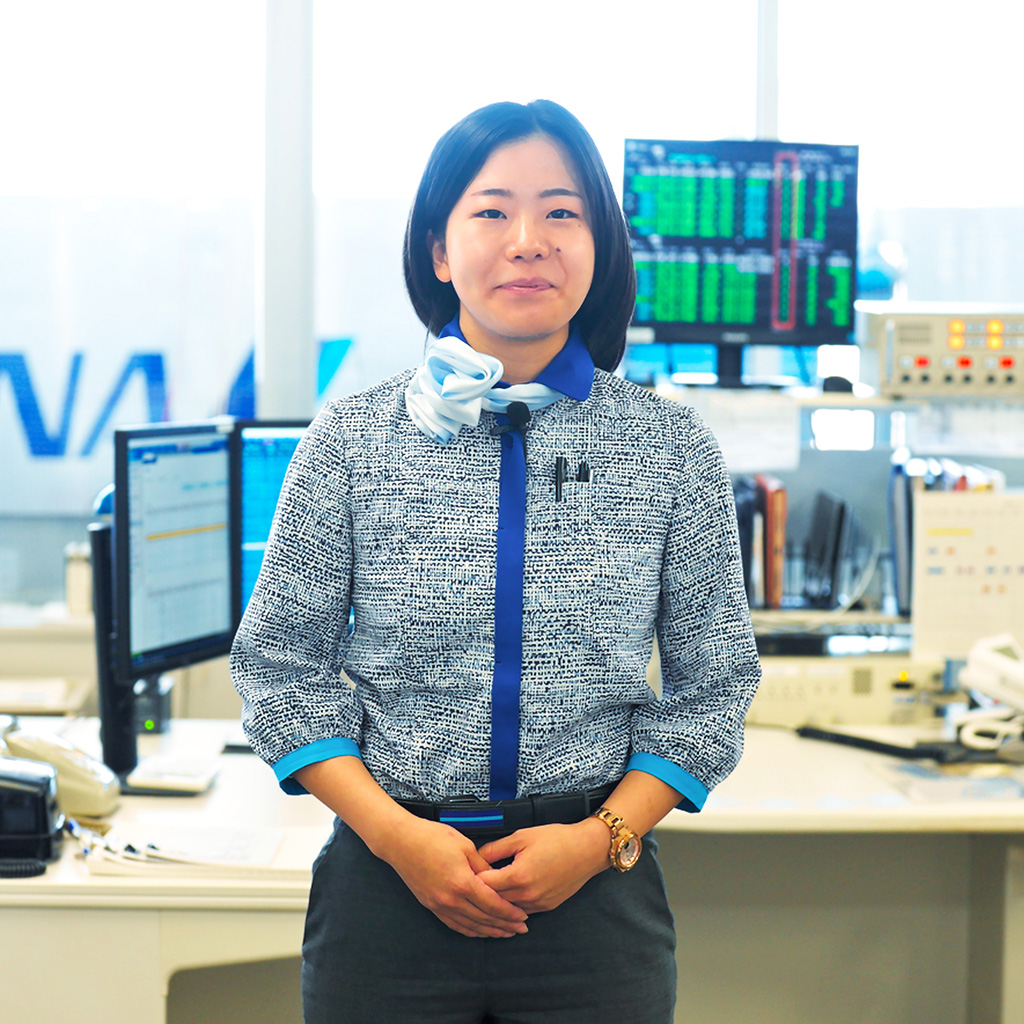 運航管理業務 上村さん