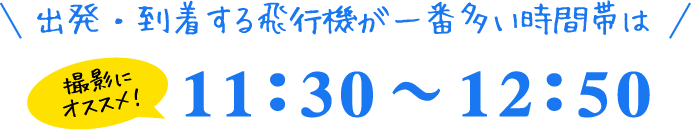 おすすめ時間帯